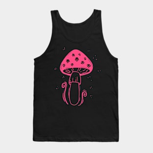 skull cap pink Tank Top